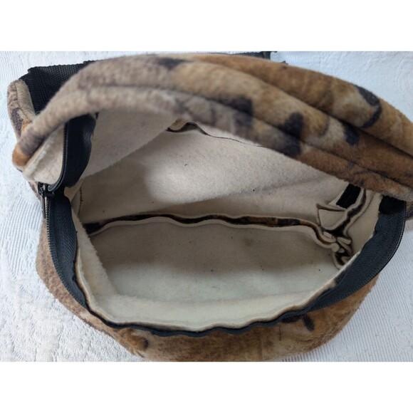 Mountain Cork Fleece Pouch Forest Camouflage Vintage USA Hip Bum Bag Fannypack - Picture 7 of 12